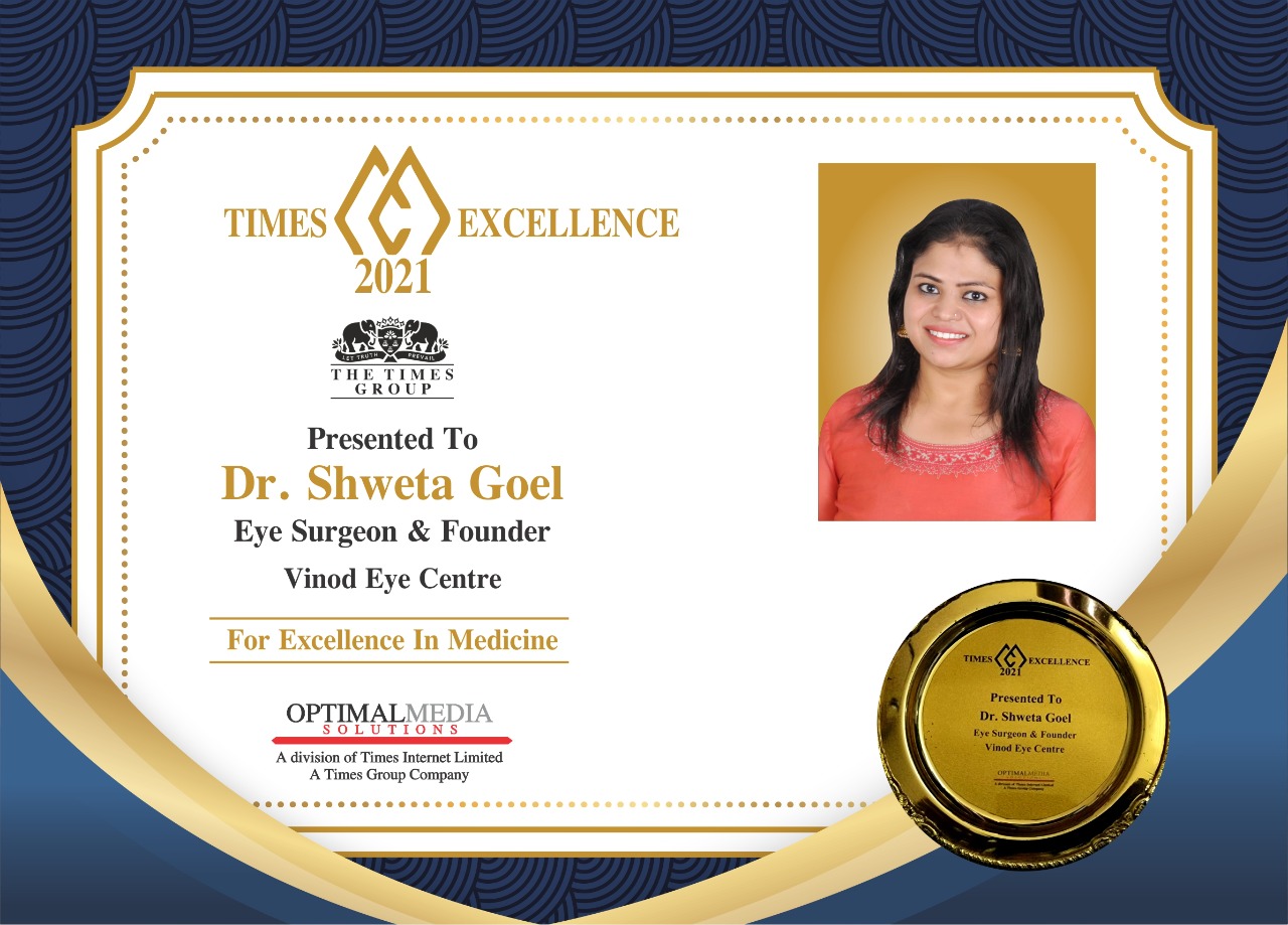 " RECEIVED EXCELLENCE IN MEDICINE AWARD BY TIMES GROUP 2021"